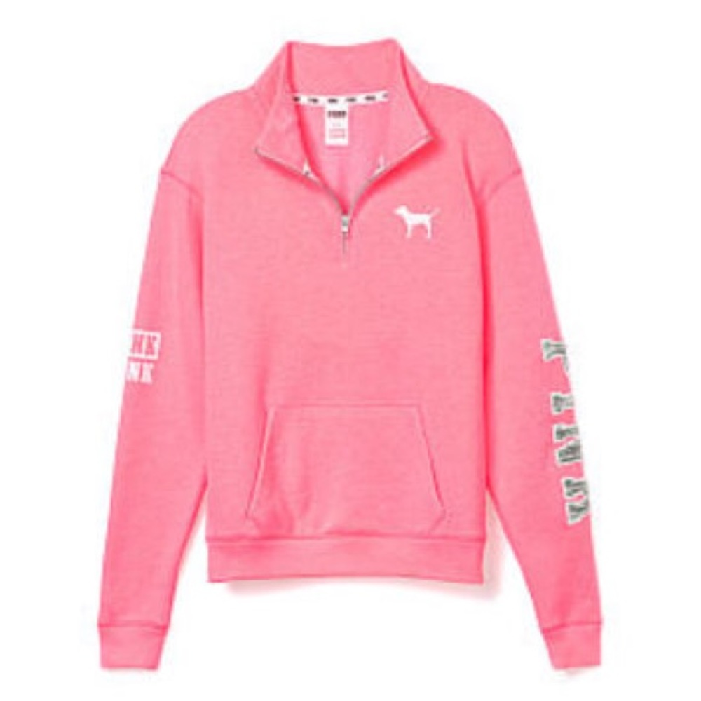 Victoria secret boyfriend half zip